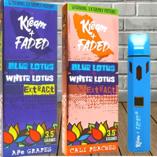 https://bluelotusvape.org/product/kream-faded-blue-lotus-white-lotus-extract-disposable-3-5g/
