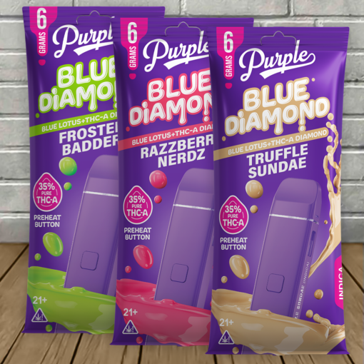 https://bluelotusvape.org/product/purple-blue-diamond-blue-lotus-thca-diamonds-disposable-6g/